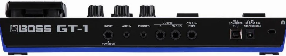 BOSS GT-1 processore di effetti compatto per chitarra | Ampia selezione di amplificatori ed effetti | Controllo degli effetti in tempo reale | Funzioni Easy Select e Easy Edit | BOSS Tone Central