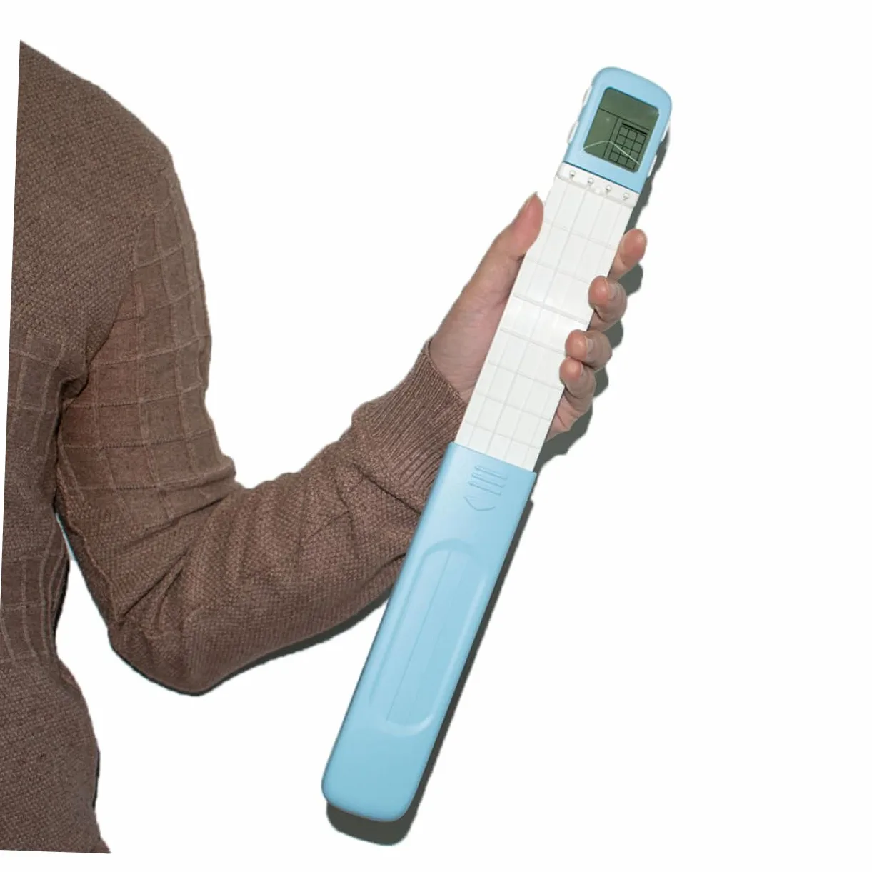 Esercitatore per Accordi Ukulele Portatile Blu in Abs per Principianti | Aiuto Didattico per Corda, 1 Pezzo, Formato Tascabile, Riferimento Pratico per Esercizi Quotidiani