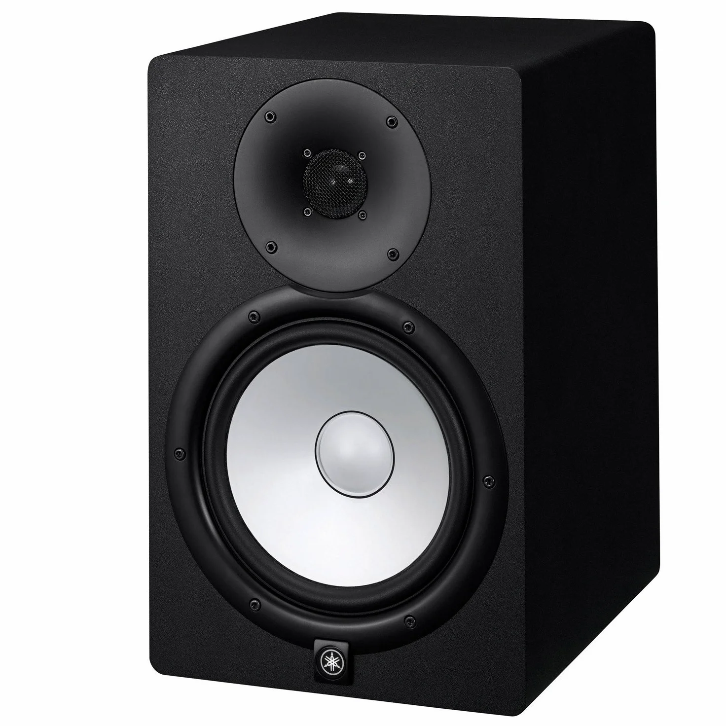 Yamaha HS8 Powered Studio Monitor Bundle con due monitor, supporti e cavi