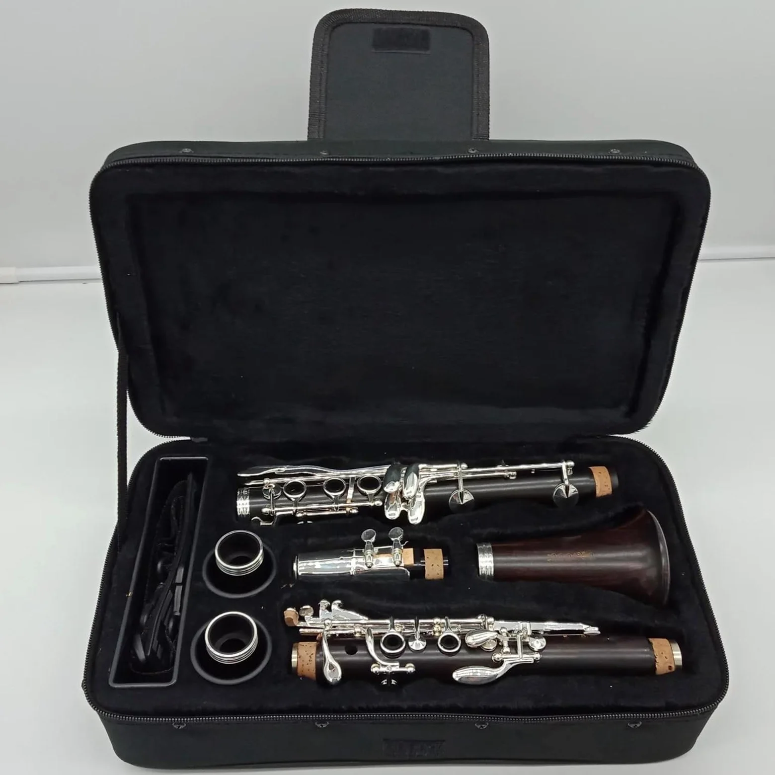 Buffet Clarinetto Sib Professionale Clarinetti In Bachelite Chiavi In ​​Alpacca Strumenti Musicali Custodie Ance Accessori